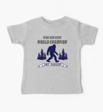 Bigfoot Hide and Seek - World Champion - Sasquatch- Yeti Baby Tee