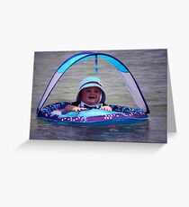 River Cruiser Greeting Card