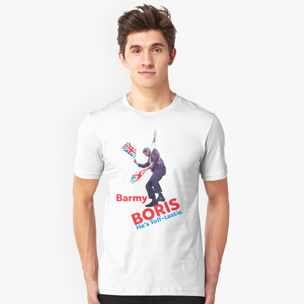 boris running shirt