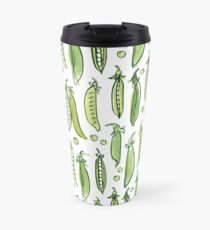 Watercolor Green pea Travel Mug