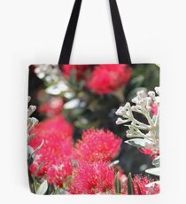 Pohutakawa Flowers, New Zealand Tote Bag