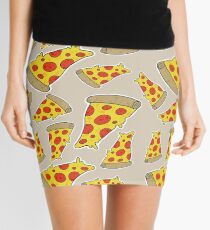 Pizza Pattern Mini Skirt