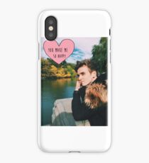 Joe Sugg nature happy iPhone Case