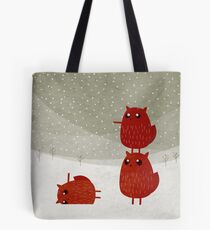 Stacked squirrel Tote Bag