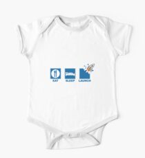 Eat Sleep Launch One Piece - Short Sleeve