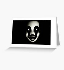 Nightmarionne (FNaF Nightmare Marionette / Puppet) Greeting Card