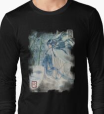 Yuki Onna Snow Mädchen japanische Mythologie Langarmshirt