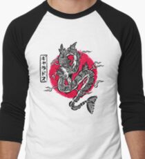 Ryu no inku Men's Baseball ¾ T-Shirt
