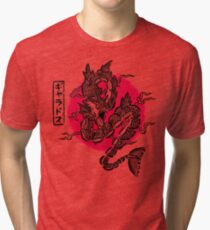 Ryu no inku Tri-blend T-Shirt