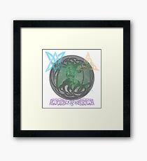 pagan symbols Framed Print