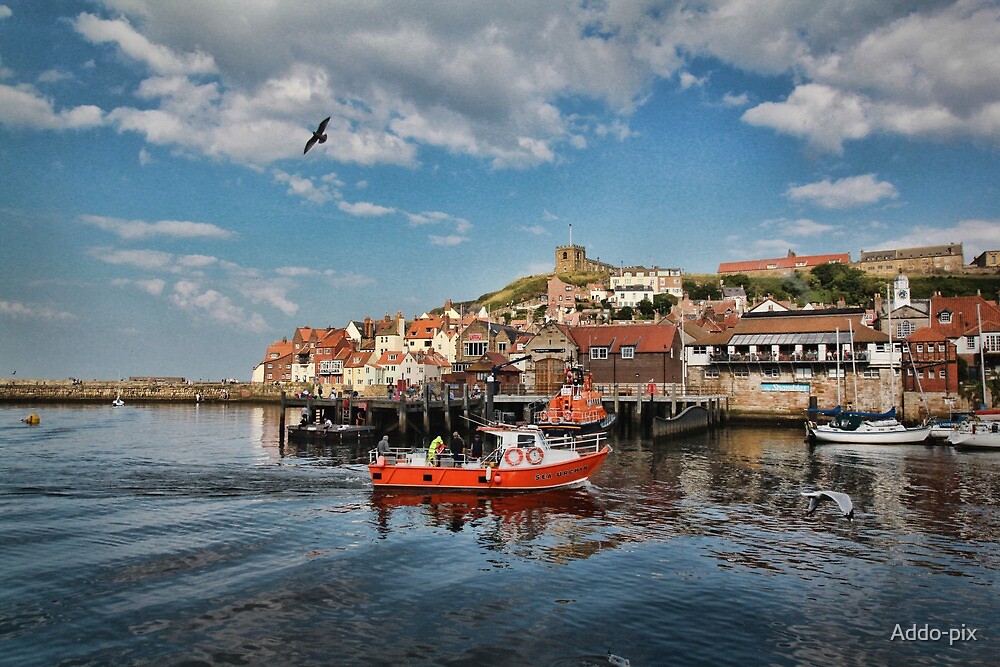Whitby Harbour by Addo-pix
