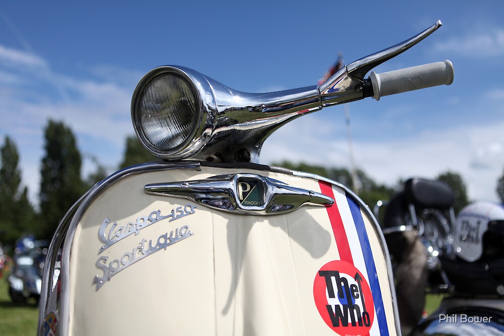 quot CHROME MOD VESPA SPORTIQUE quot by Phil Bower Redbubble quot CHROME MOD VESPA SPORTIQUE quot by Phil Bower Redbubble