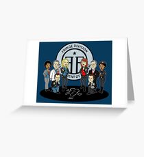 Fringe the Animated Series Greeting Card