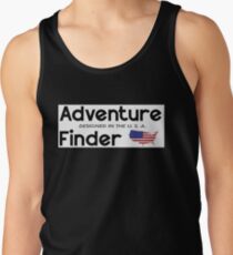Adventure Finder American Flag Tank Top