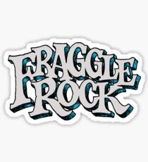 Fraggle Rock Vintage Style in WHITE Sticker