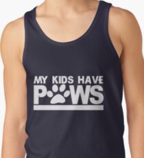 Meine Kinder haben Pfoten Tank Top