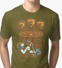 Goldilocks Hunting Supplies Tri-blend T-Shirt