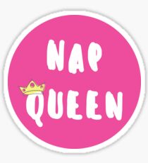 Nap Queen Sticker