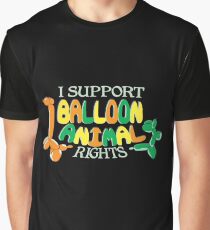 I support balloon animal rights Graphic T-Shirt