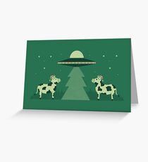 Merry Abduction Greeting Card