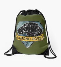 METAL GEAR SOLID - DIAMOND DOGS "ARMY GREEN" BAG Drawstring Bag