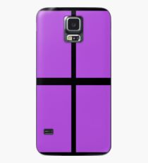 Purple Rectangles Hülle & Skin für Samsung Galaxy