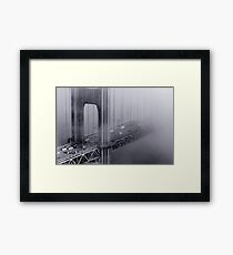 Foggy Golden Gate Bridge Framed Print