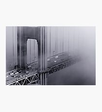Foggy Golden Gate Bridge Photographic Print