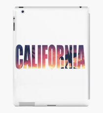 Vintage Filtered California Postcard iPad Case/Skin