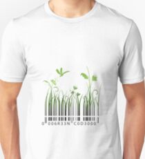 Green Barcode Unisex T-Shirt