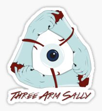 Three Arm Sally Sticker
