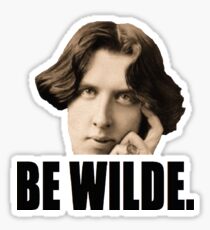 Be Wilde Sticker