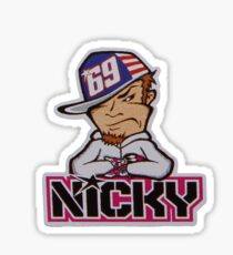 Nicky Hayden logo Sticker