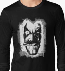 Lobo (w/ Grunge Background) Long Sleeve T-Shirt