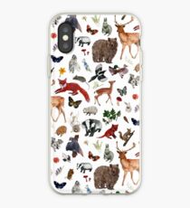 Wild Woodland Animals iPhone Case
