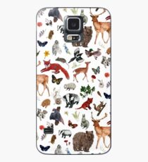 Funda/vinilo para Samsung Galaxy Animales salvajes del bosque