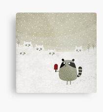 Raccoon Metal Print