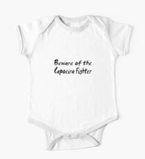 Beware of the Capoeira Fighter - Funny Capoeira T Shirt One Piece - Short Sleeve