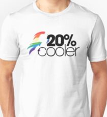 20% Cooler! (ALL options) - WHITE Unisex T-Shirt