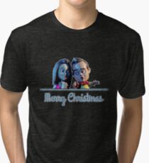Community Christmas - Jeff and Annie (Style A) Tri-blend T-Shirt