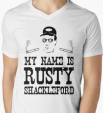 My Name is Rusty....Rusty Shackleford Men's V-Neck T-Shirt