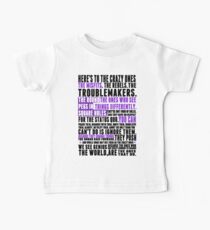 Piece a Week #32: The Crazy Ones Baby Tee