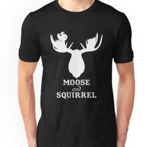 moose and squirrel supernatural shirt