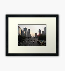 Modern Beijing Framed Print