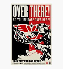 INGSOC "Over There" 1984 Propaganda Poster Photographic Print