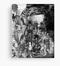 The Childs Nightmare. Canvas Print