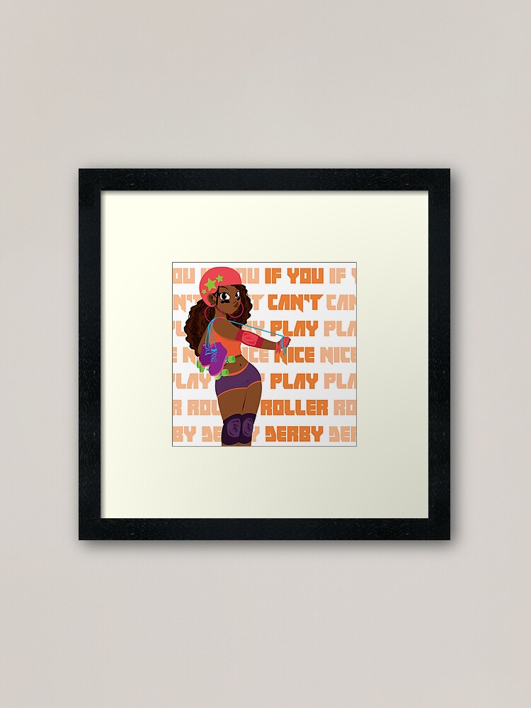 Alternate view of If You Can't Play Nice... Framed Art Print