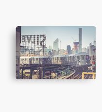 7 Train and Silvercup Studios Metal Print