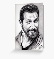 Richard Armitage, shining Greeting Card
