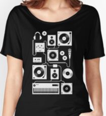 Four To The Floor - Teal Women's Relaxed Fit T-Shirt